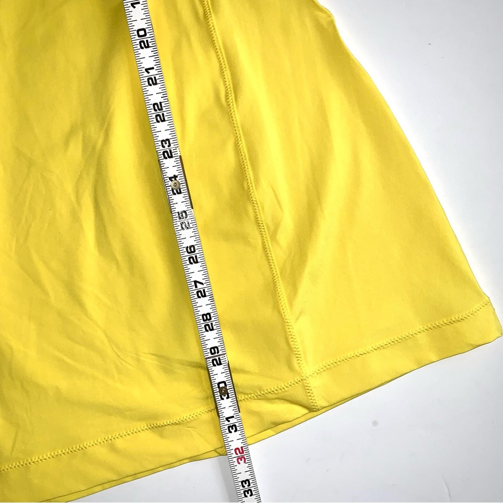 Fila UPF 50+ Yellow Racerback Tennis Dress w/ Matching Undershorts Size Medium - Picture 8 of 13